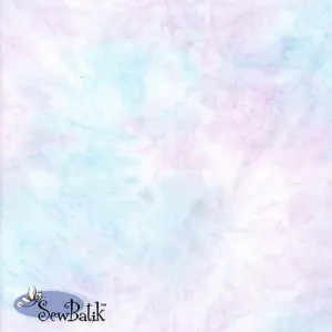 112" Wide Batik - Hand Dyed - Glacier