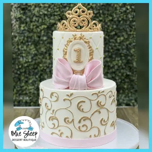 1st Birthday Princess Cake