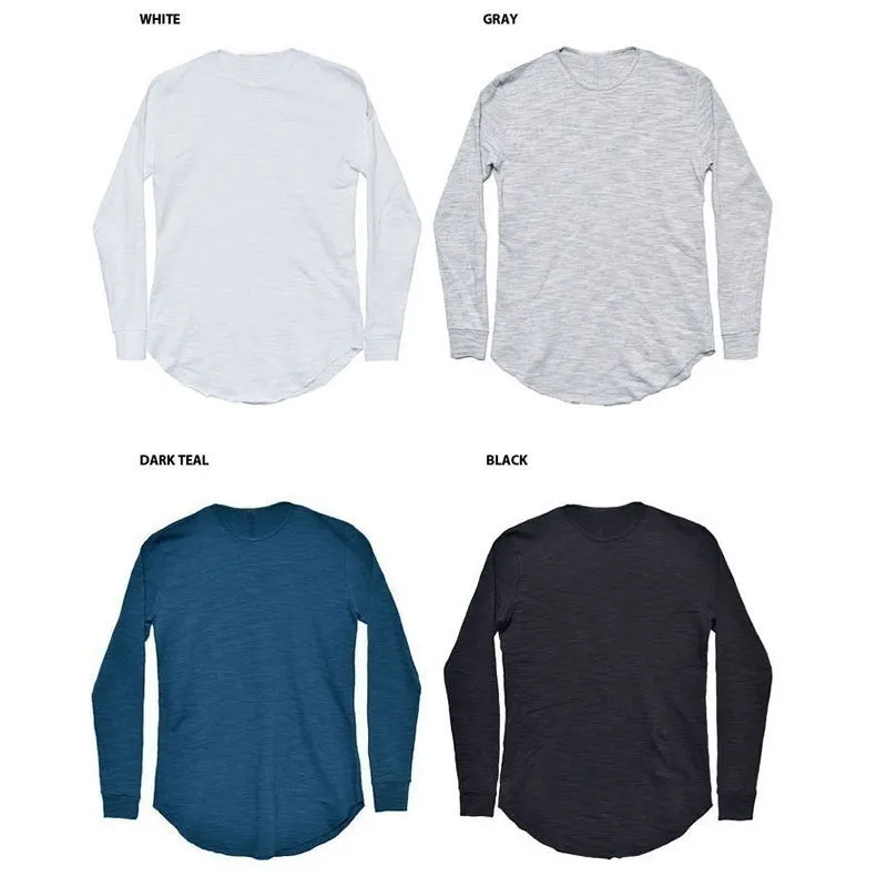 2017 New Men Casual T Shirt Cotton Long Sleeve O-Neck Silm Fit T-shirt Mens Fashion Solid Color Tshirt Men's Clothing M-2XL