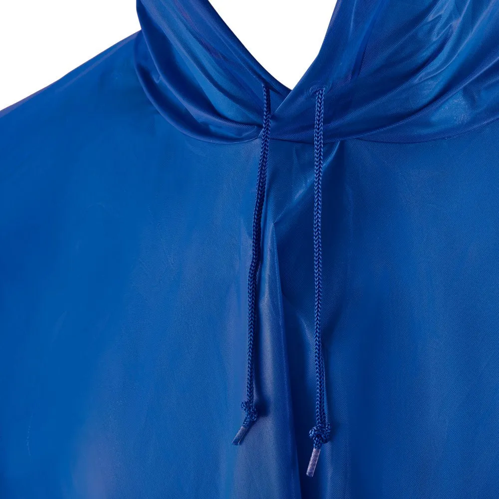 3/4 Sleeve Raincoat - Unisex Single-Breasted Long Poncho