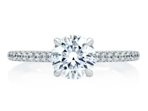 A. JAFFE Diamond Engagement Ring