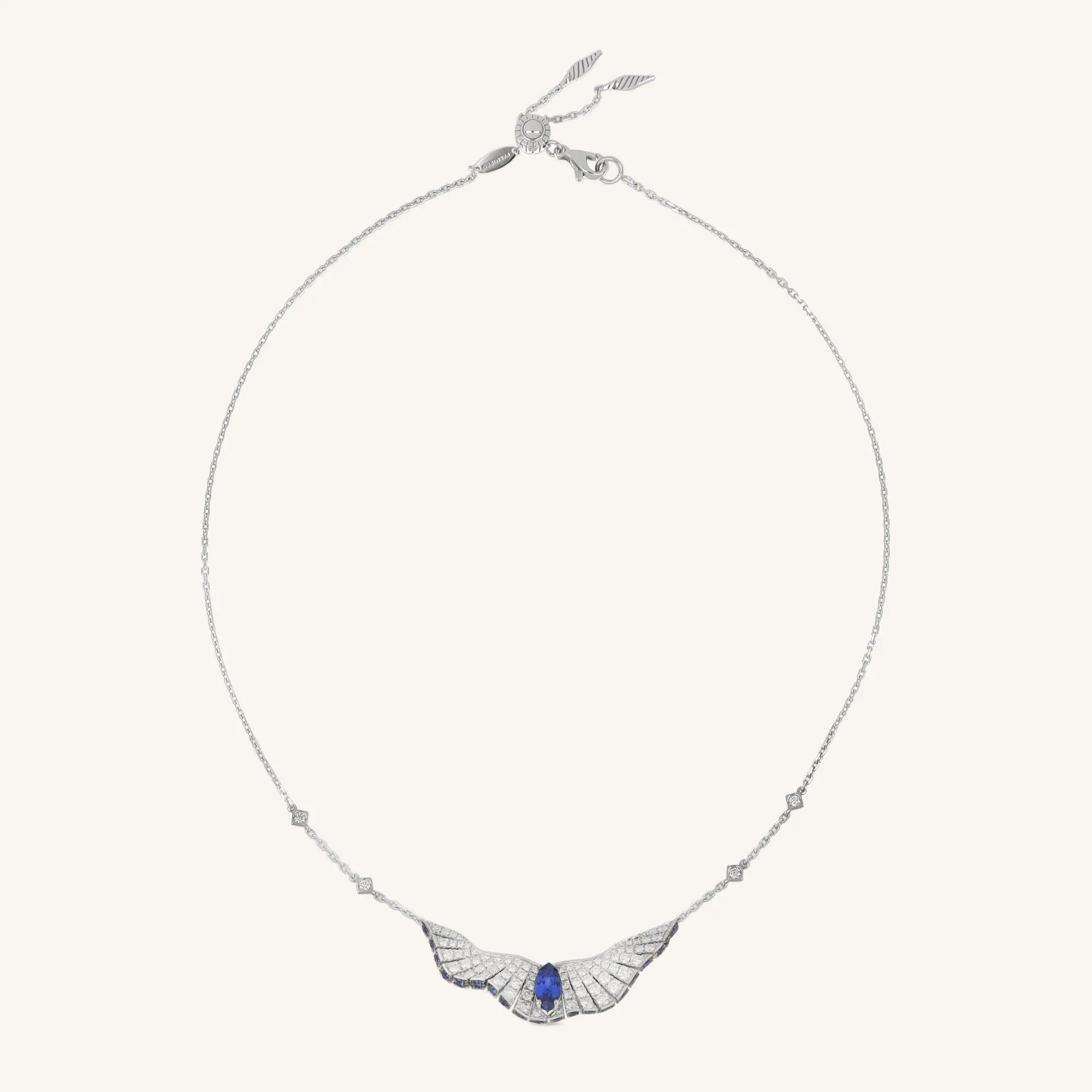 Abissi pendant with sapphires