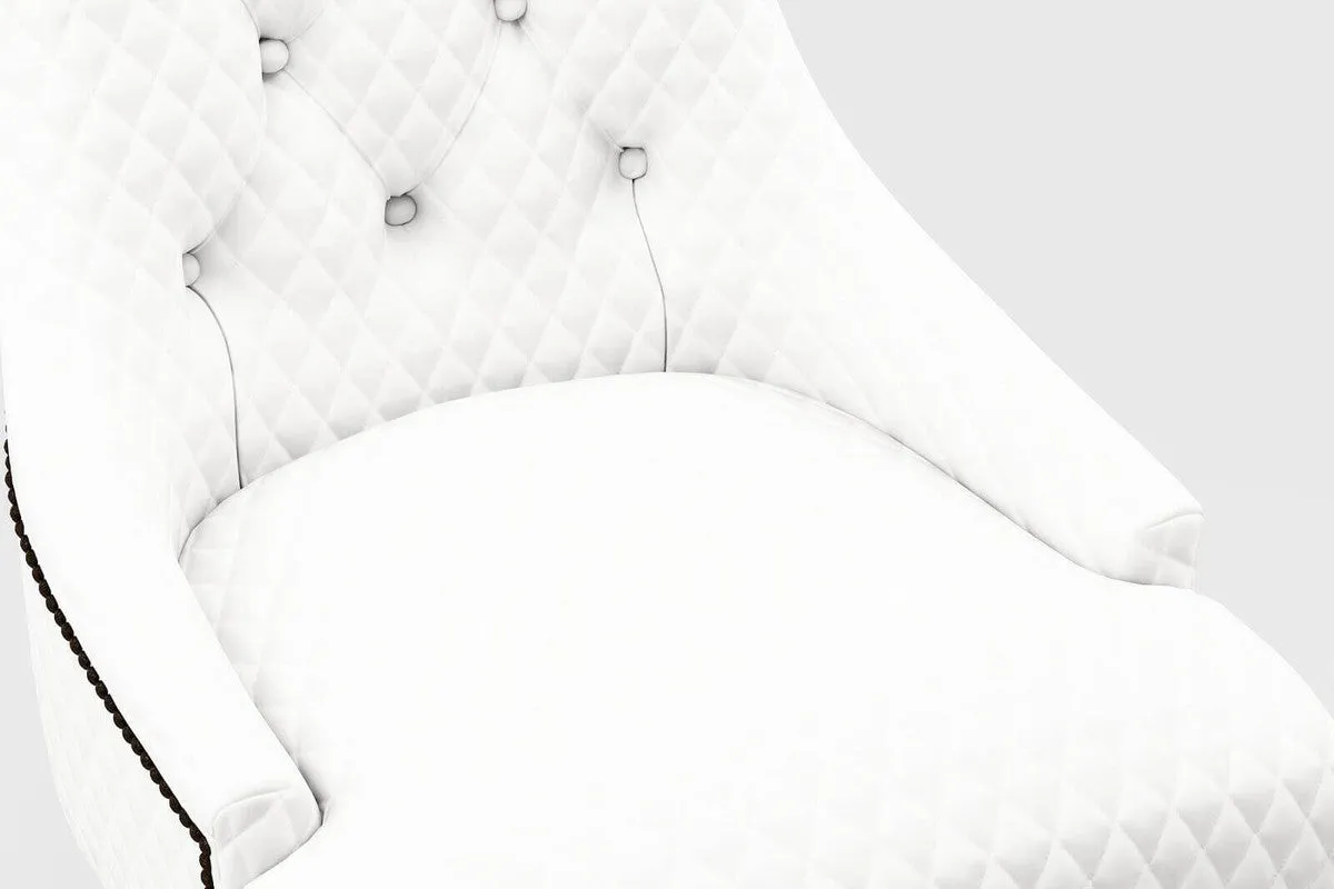 Acute Fabric in White