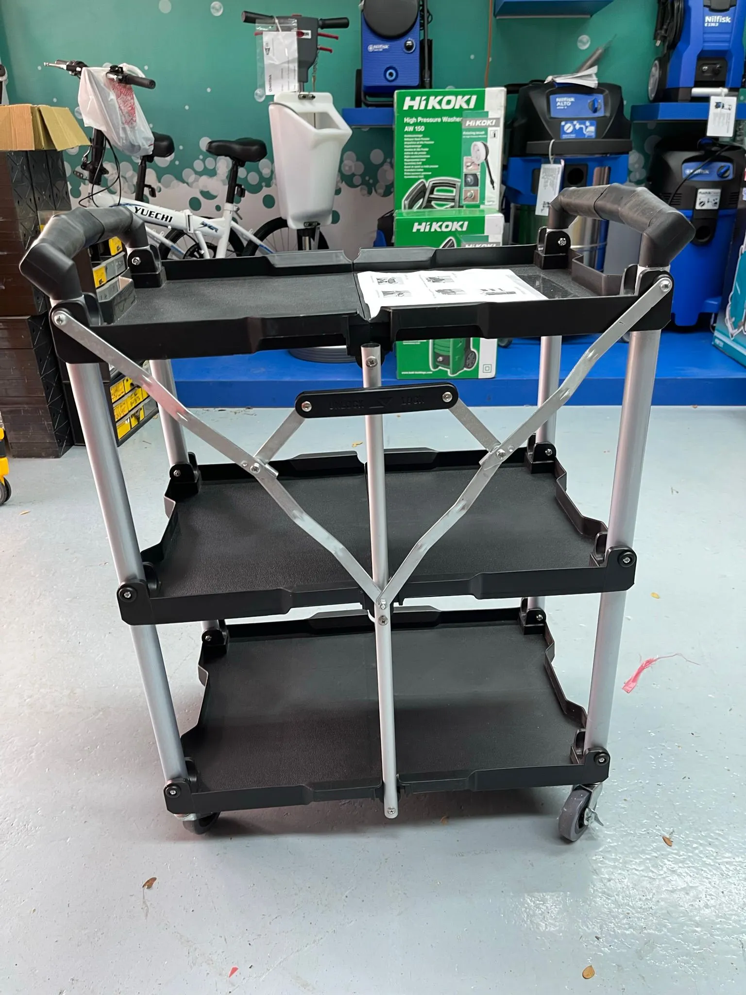 Airstrong/Kendo Pvc 3 Layer Folding Cart | Model : TRL-CT020