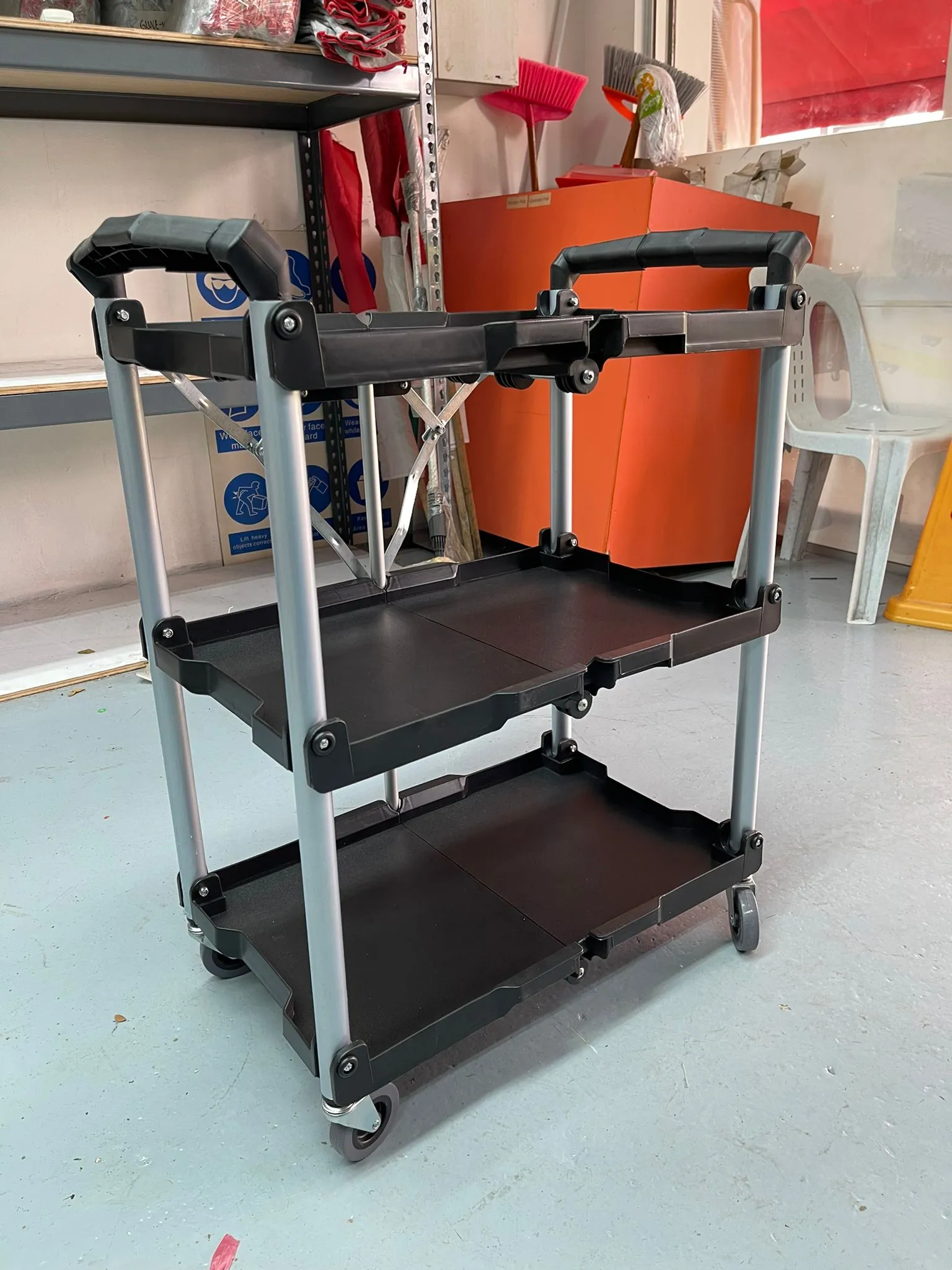 Airstrong/Kendo Pvc 3 Layer Folding Cart | Model : TRL-CT020