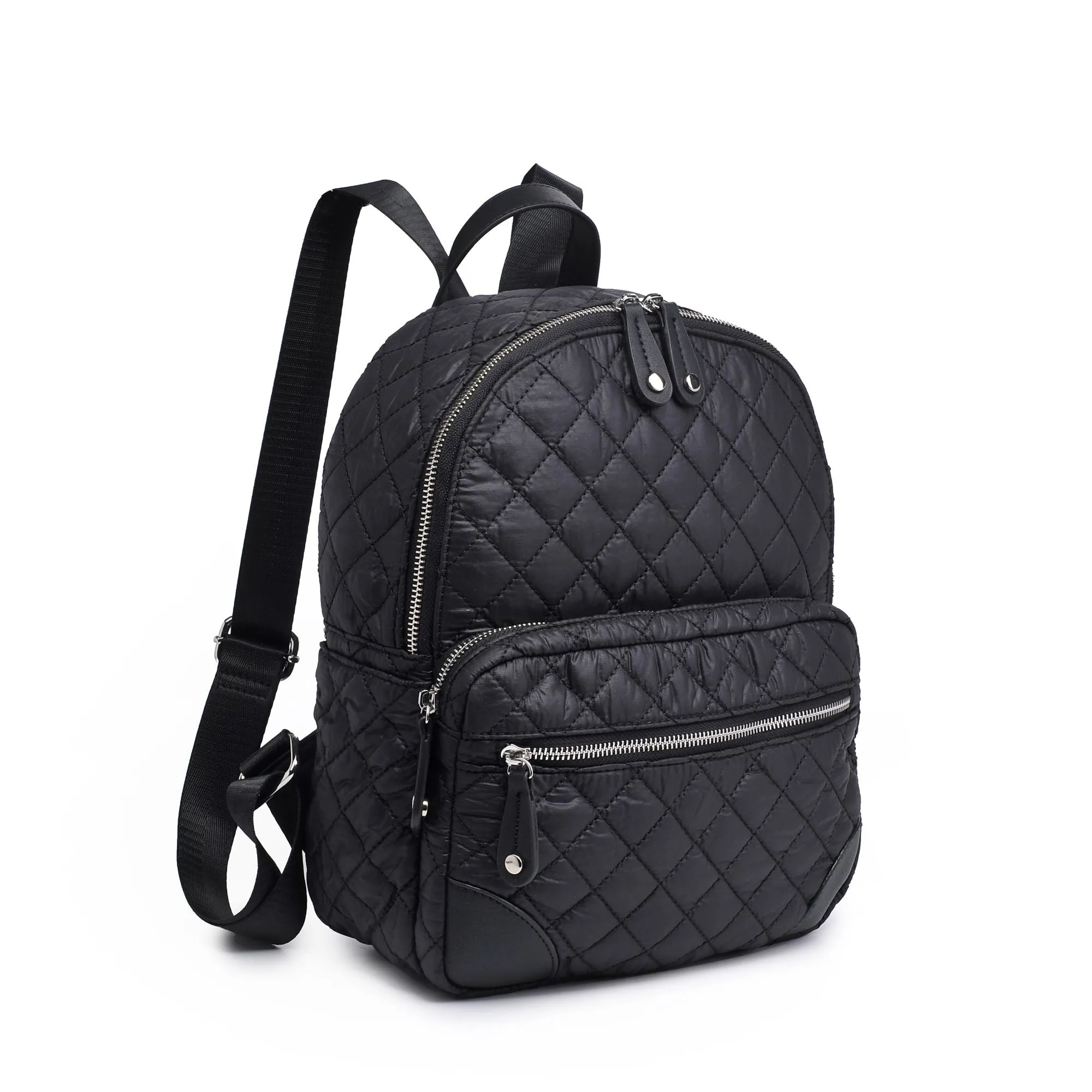 Ambition Quilted Nylon Backpack Backpack