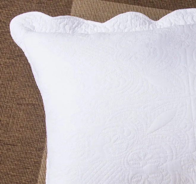 Antique White European Pillowcase
