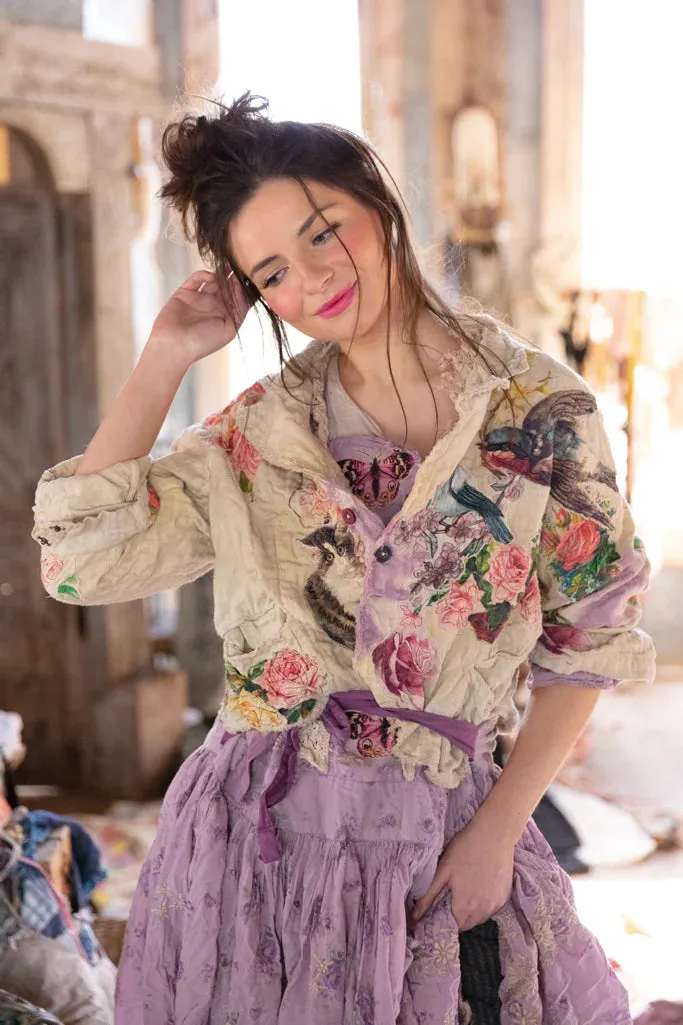 Appliqué Cropped Kelley Coat - MAGNOLIA PEARL JACKET 651
