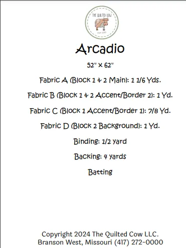 Arcadio Quilt