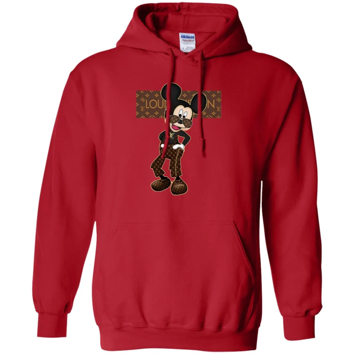 Best Louis Vuitton Mickey Fashion T-shirt Pullover Hoodie Sweatshirt