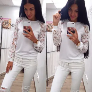 Big Sale On Fashion Womens Long Sleeve Shirt