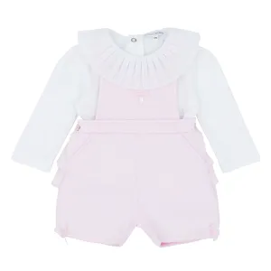 Blues Baby quilted dungaree set