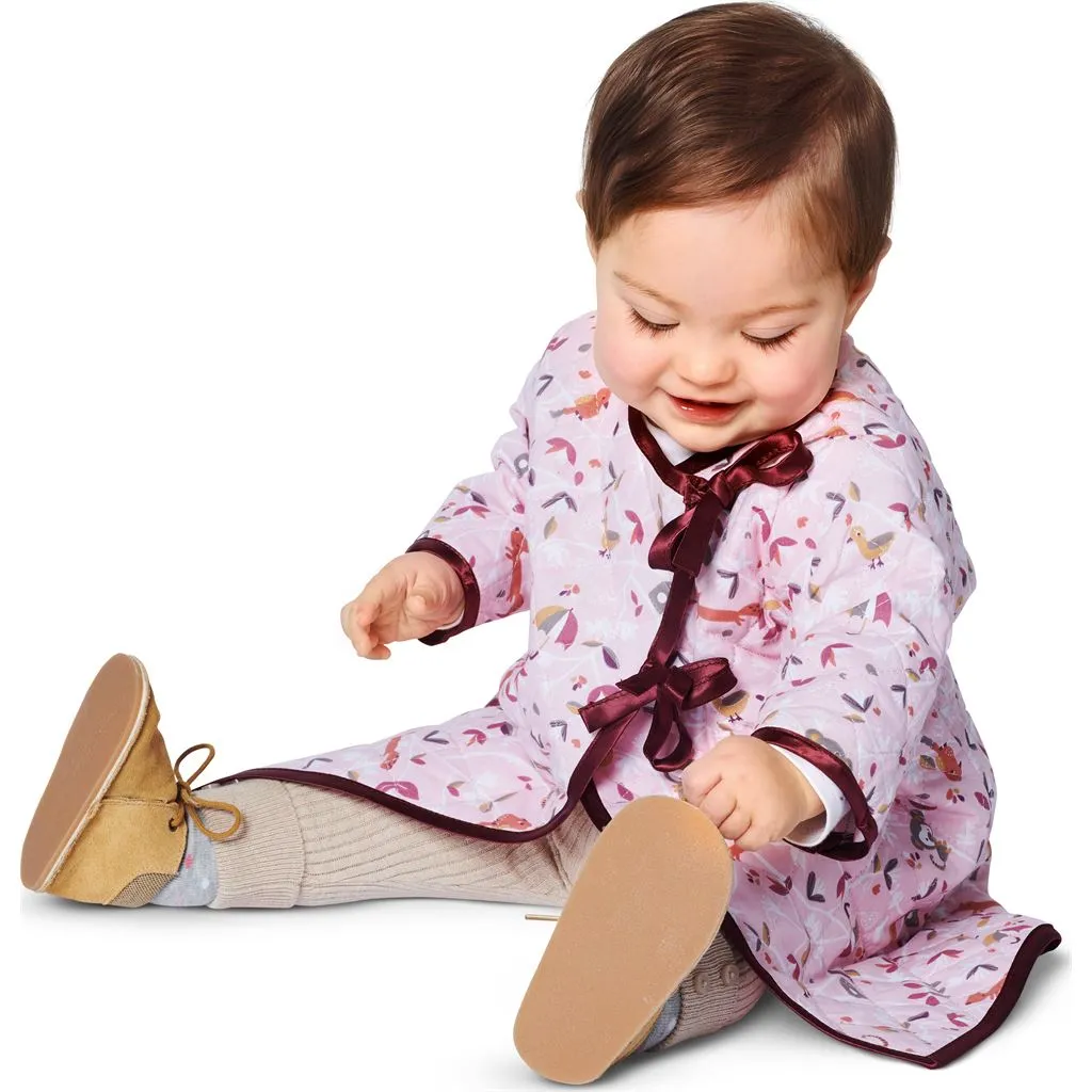 Burda Style Pattern 9270 Babies' Hooded Jacket, Coat with Tie Bands B9270