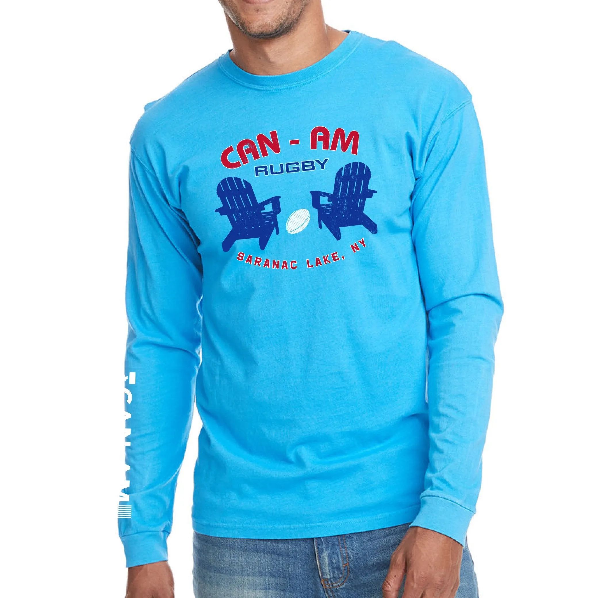 Can-Am Adirondack Chairs Garment-Dyed LS Tee