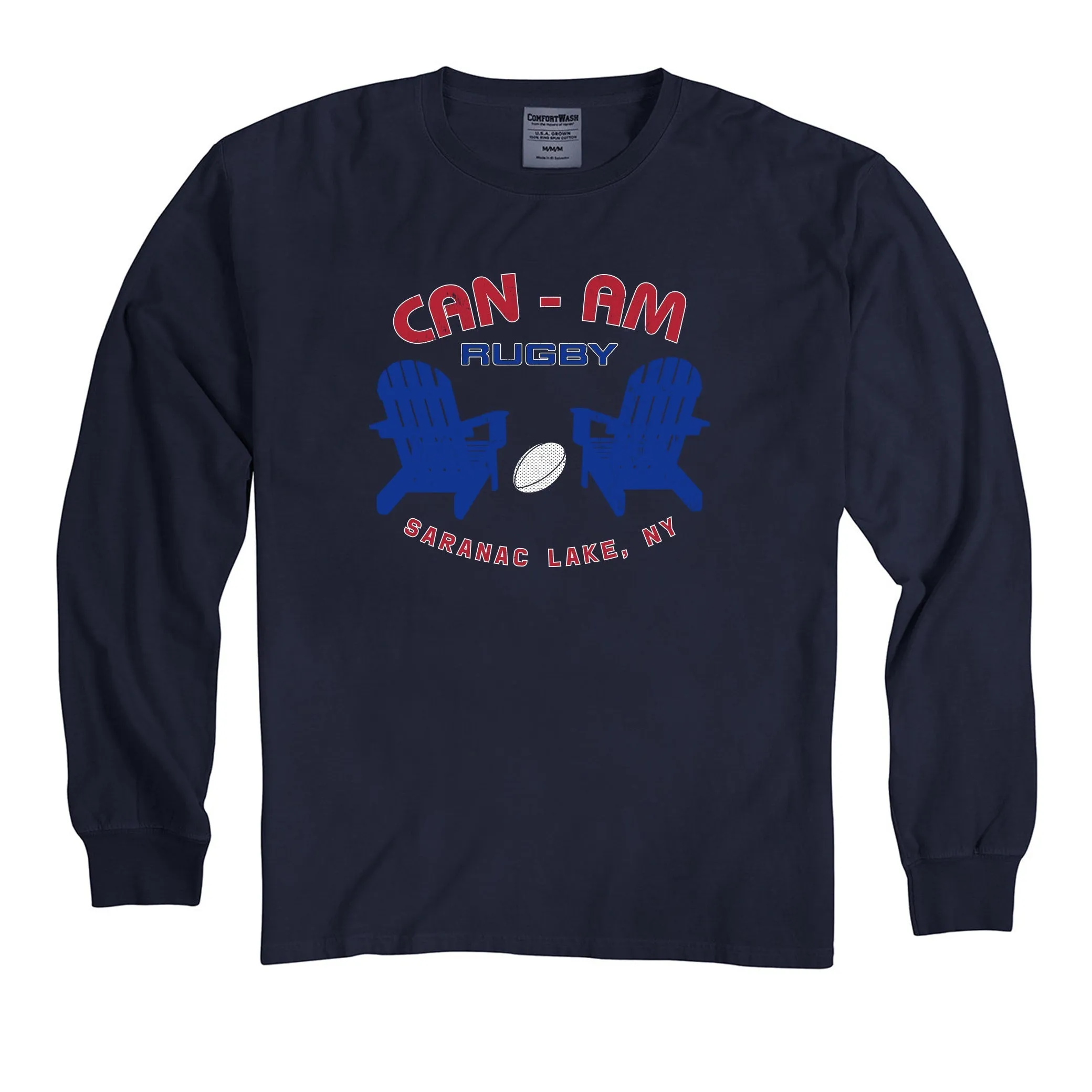 Can-Am Adirondack Chairs Garment-Dyed LS Tee