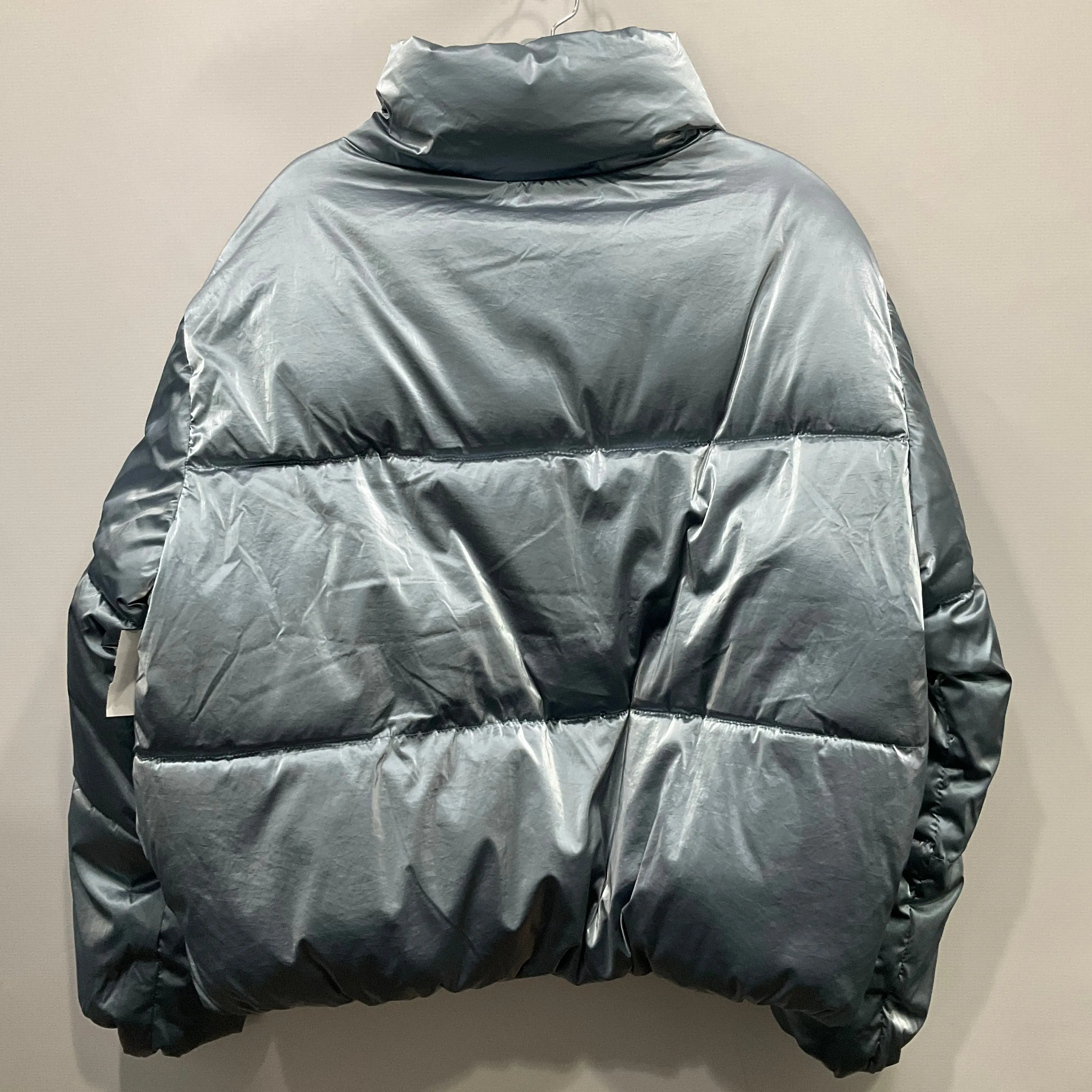Coat Puffer & Quilted By Old Navy In Blue, Size: L