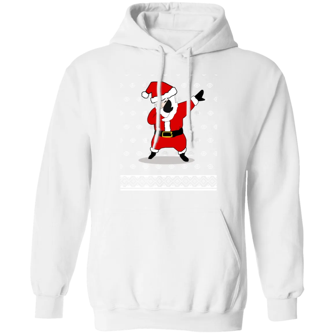 Cool Dabbing Santa Pullover Hoodie