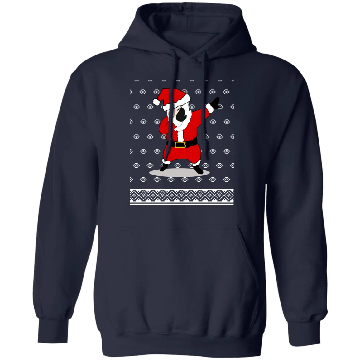 Cool Dabbing Santa Pullover Hoodie