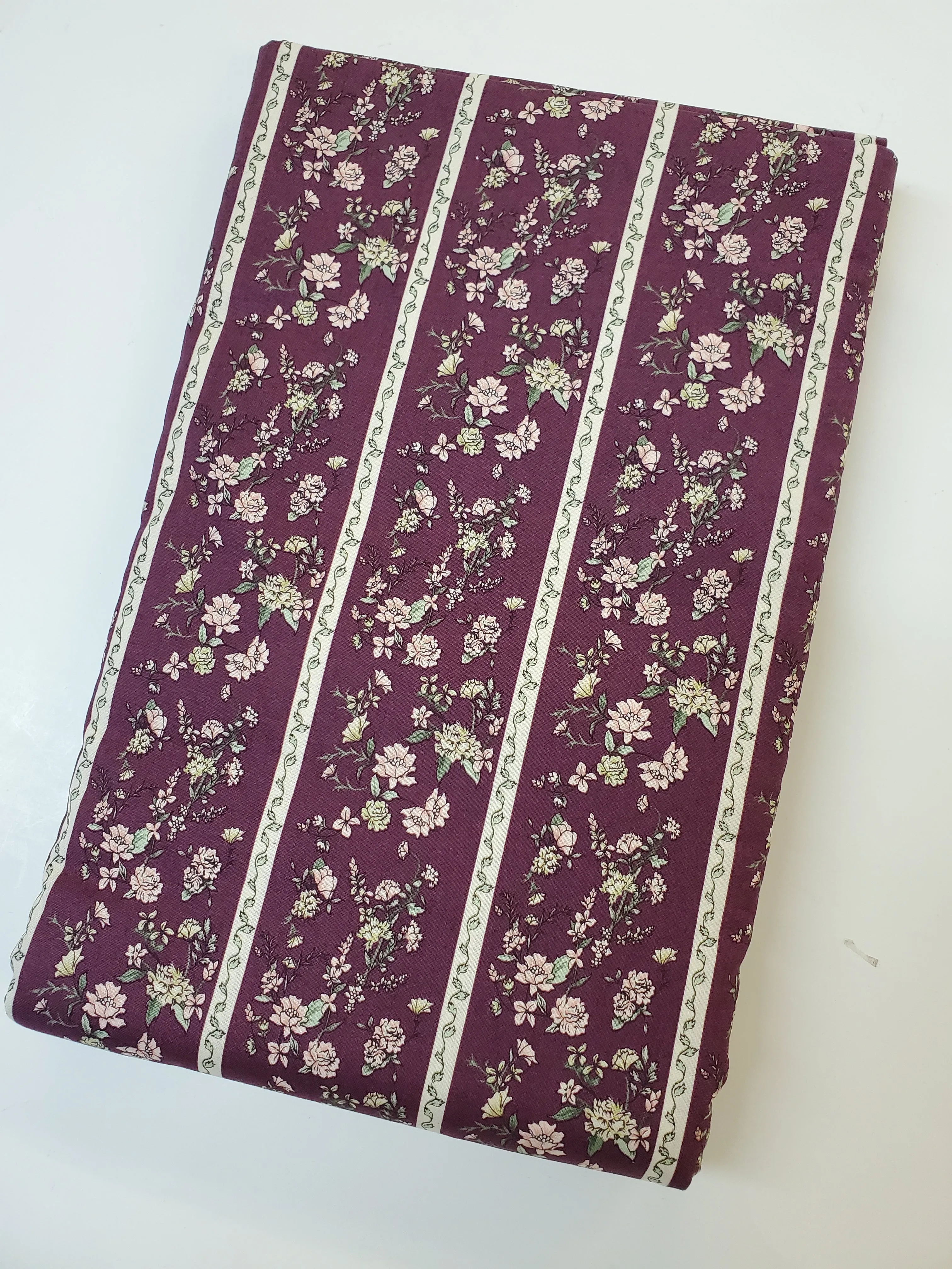 Cour de Fleur Stripe Purple