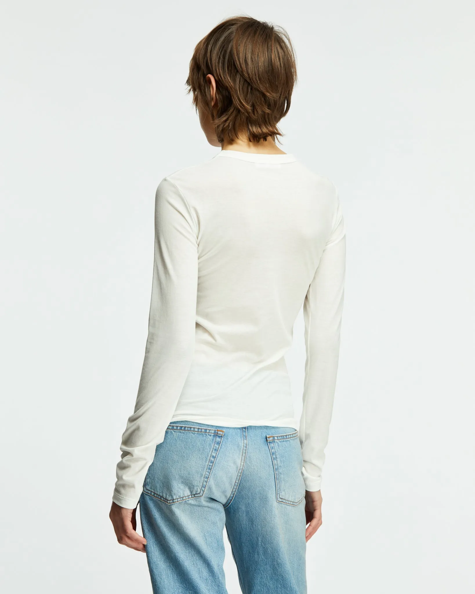 Crewneck Long Sleeve T-Shirt