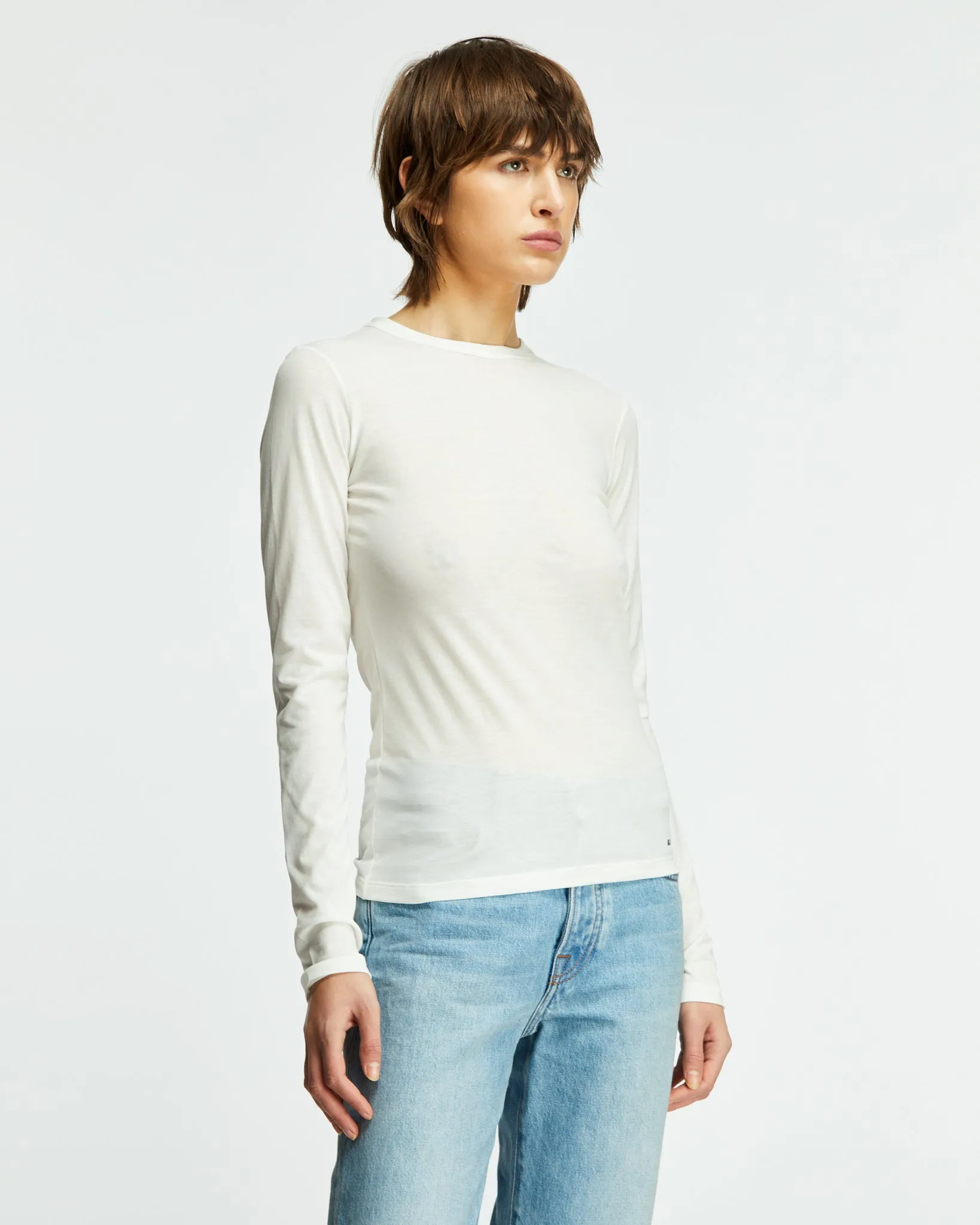 Crewneck Long Sleeve T-Shirt