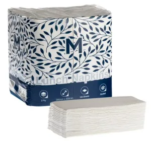 CTN M-Series 2ply Quilted Lunch Napkin 1/4Fold x 1200