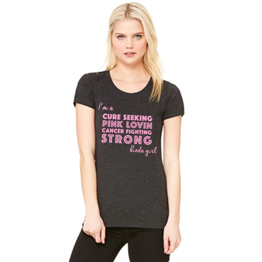 Cure Seeking Wholesale Pink Ribbon T-Shirts