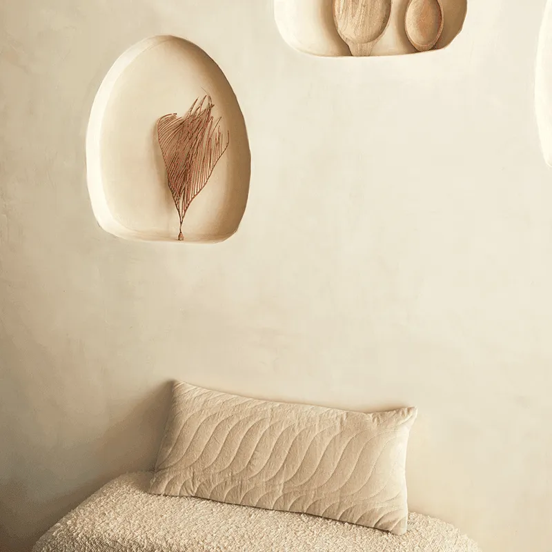 Cushion Quilted Botan Turtledove