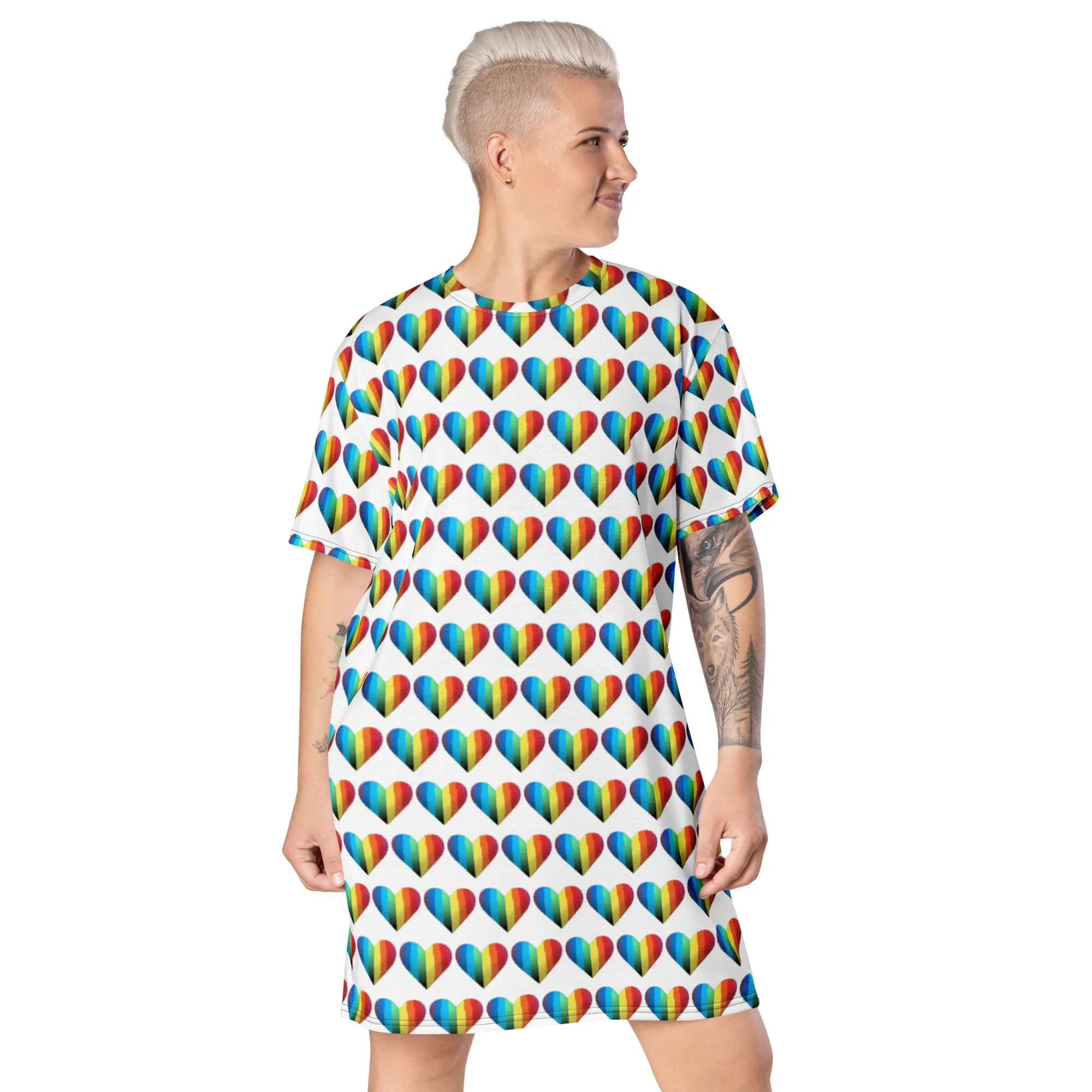 Descendants of the Island Pride Month T-shirt dress