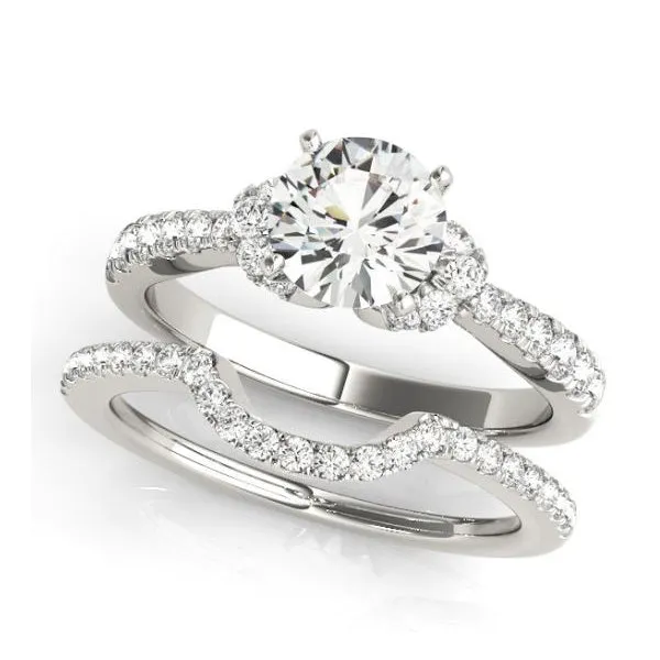 Diamond Engagement Ring Mounting Single Row