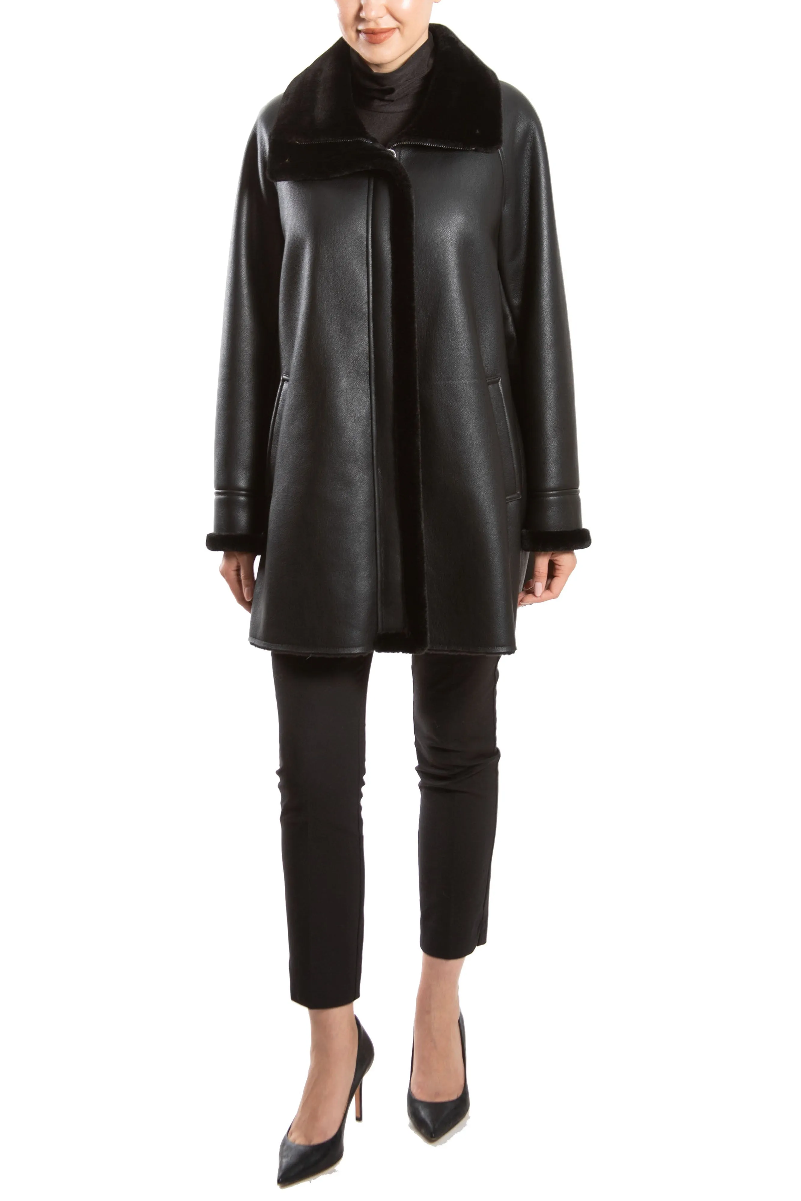 DINAN - Faux Shearling Coat