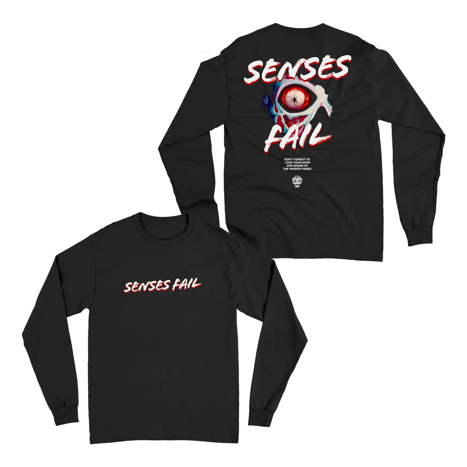 Eyes Black Long Sleeve