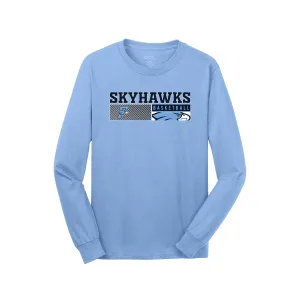 Fairborn Boys Basketball 2021 - LS Tee (Aquatic Blue)