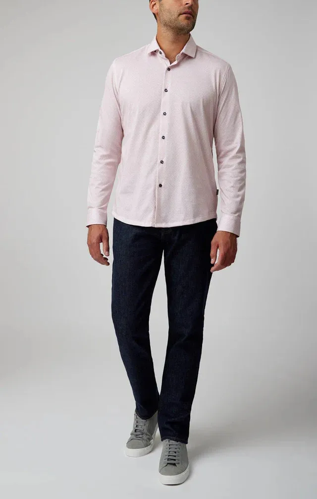 Flower Geometric Long Sleeve Shirt