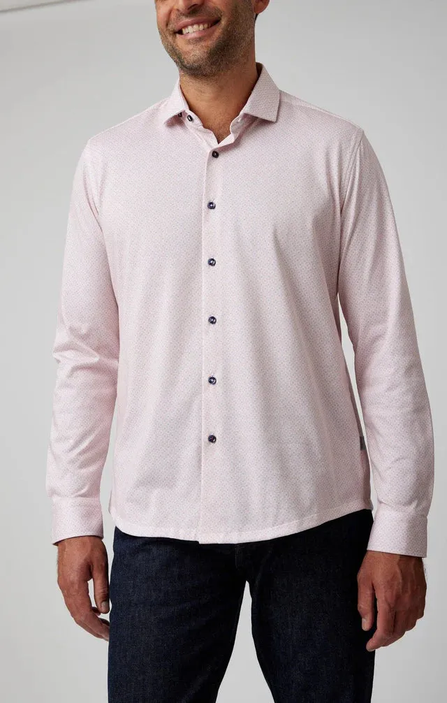 Flower Geometric Long Sleeve Shirt