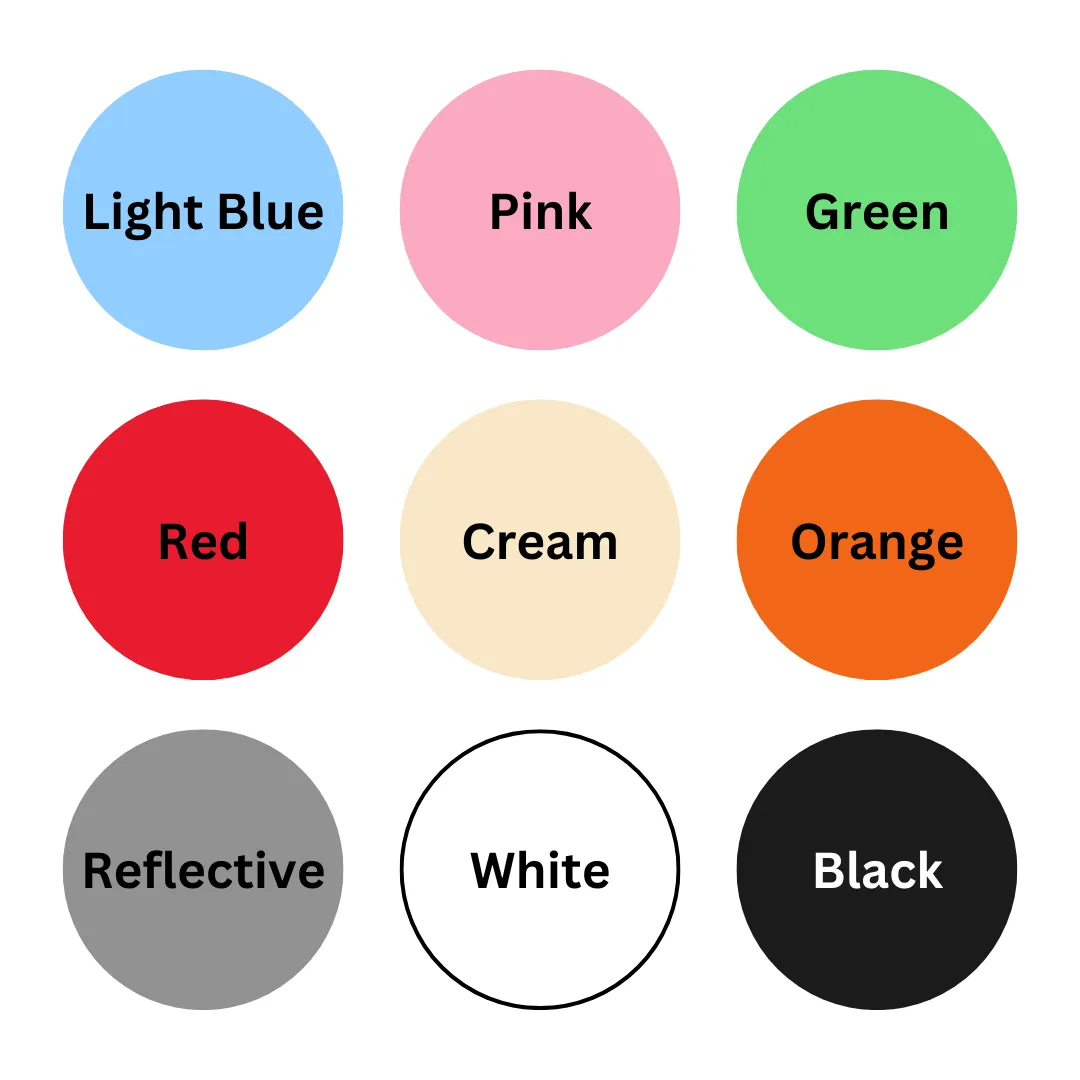 Fluorescent Pink Nylon Webbing Dog Collar - 811