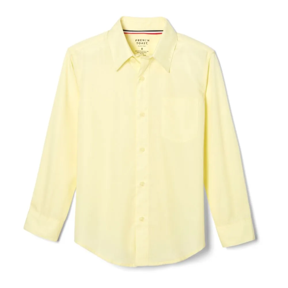 French Toast Long Sleeve Boys Classic Dress Shirt