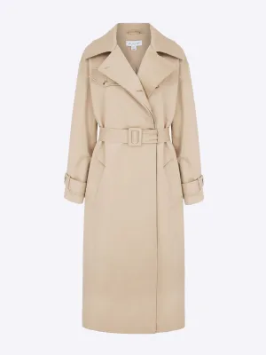 Gilda maxi trench coat