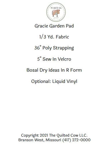 Gracie Garden Pad