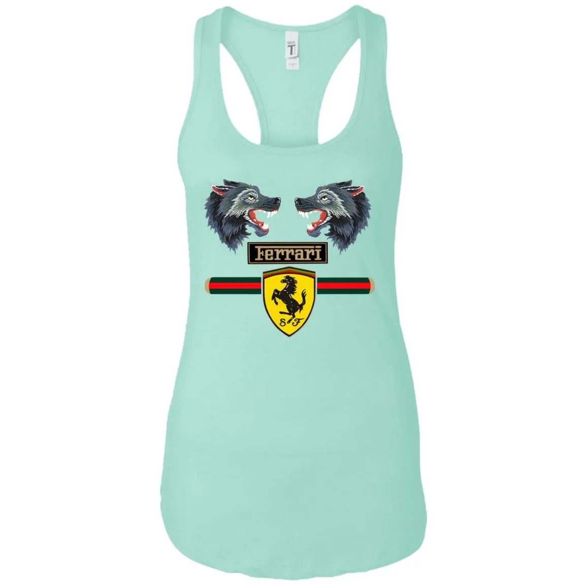 Gucci Ferrari Shirt Women Tank Top