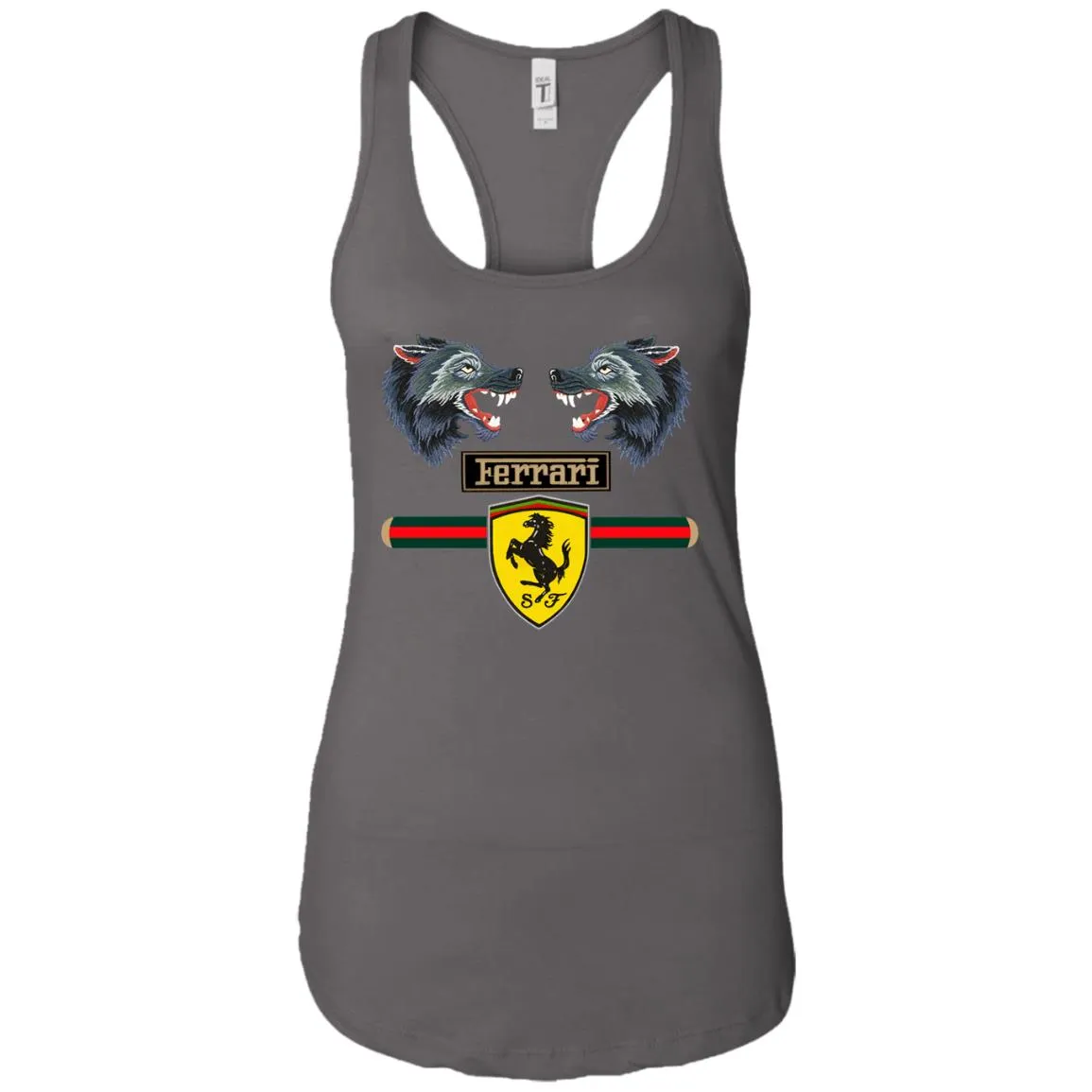 Gucci Ferrari Shirt Women Tank Top