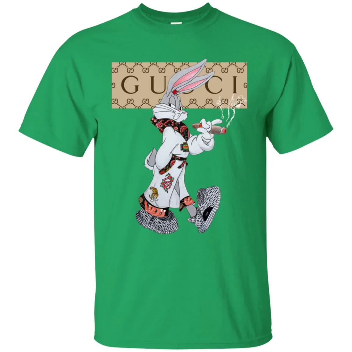Gucci Rabbit Smoking Tshirt Men Cotton T-Shirt