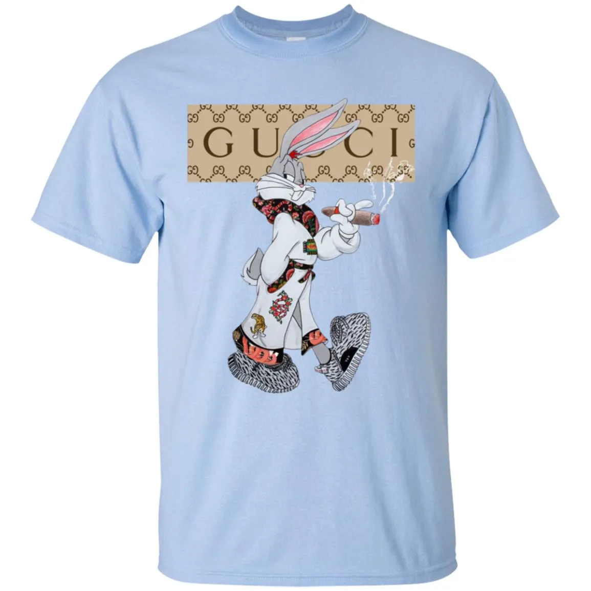 Gucci Rabbit Smoking Tshirt Men Cotton T-Shirt