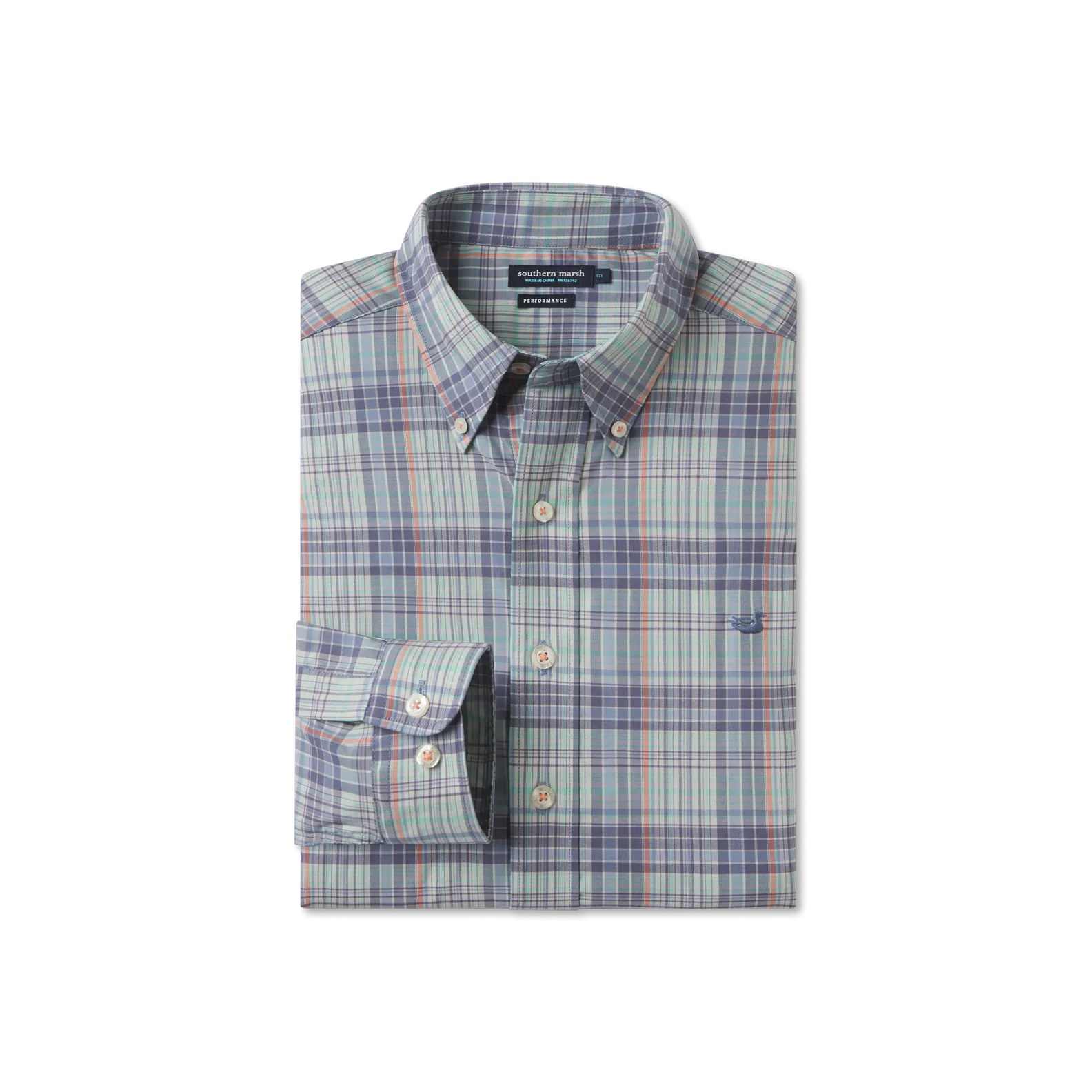 Hays Performance Check Dress Shirt