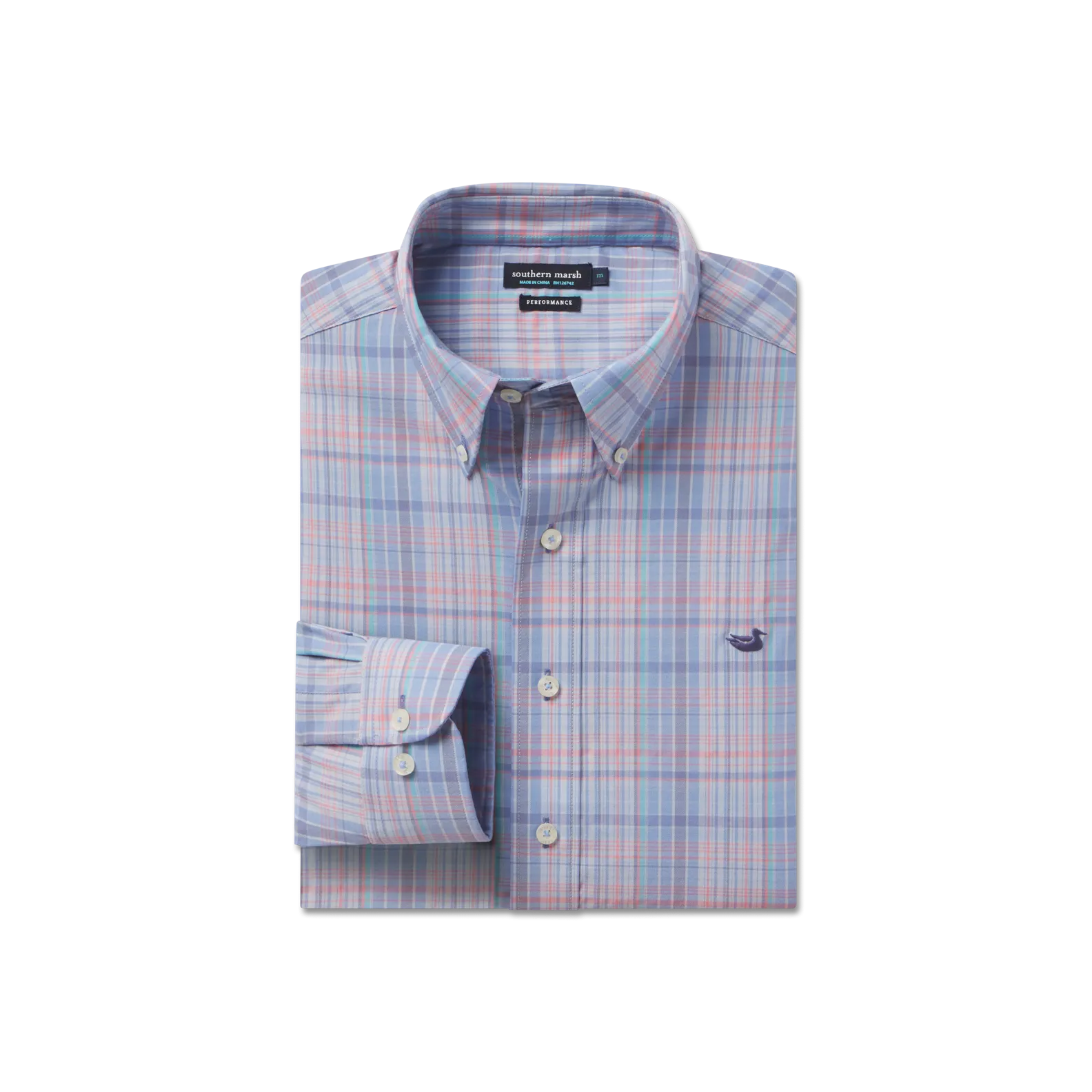 Hays Performance Check Dress Shirt