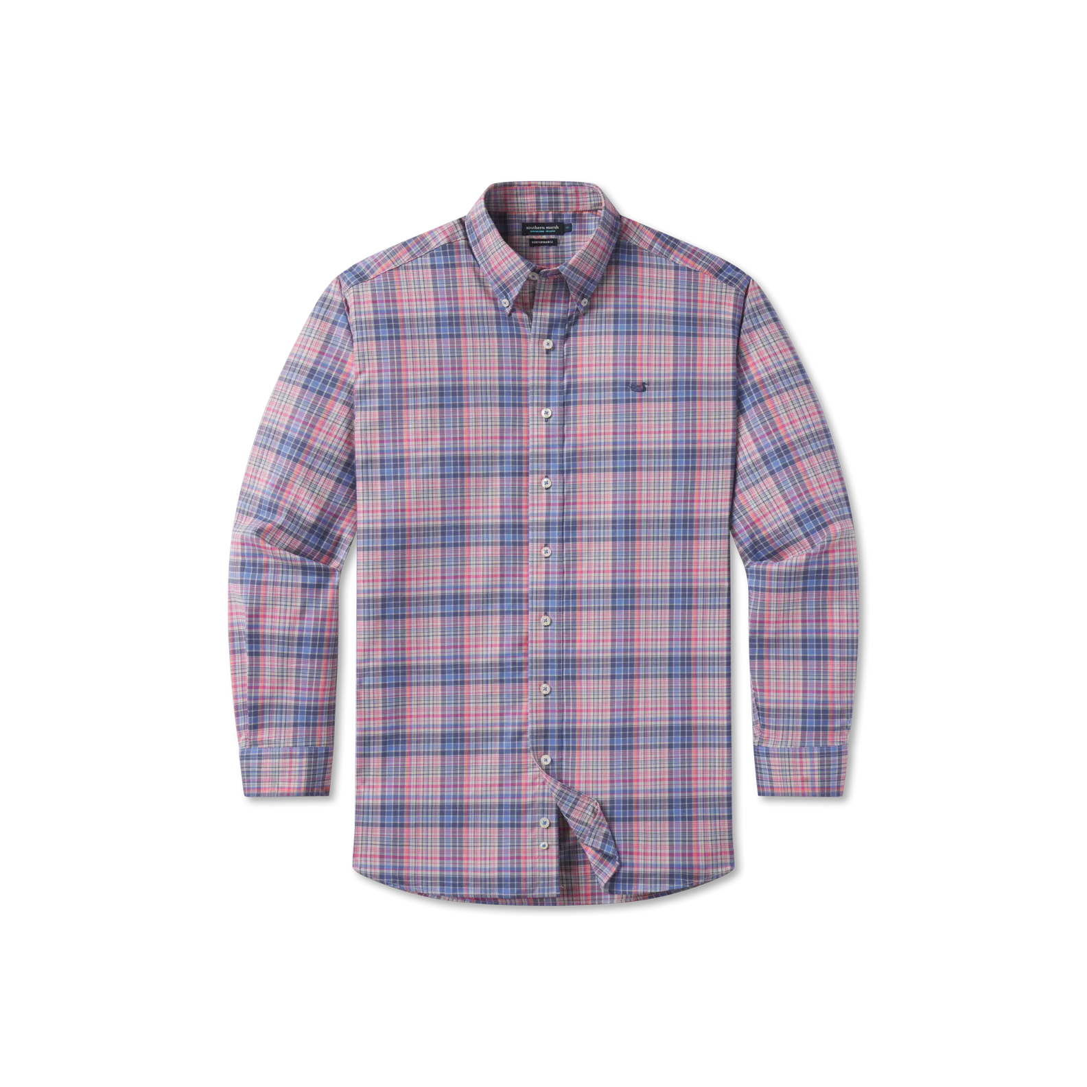 Hays Performance Check Dress Shirt