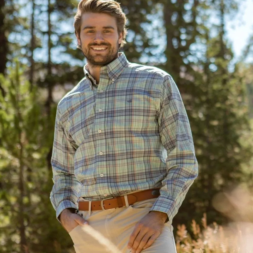 Hays Performance Check Dress Shirt