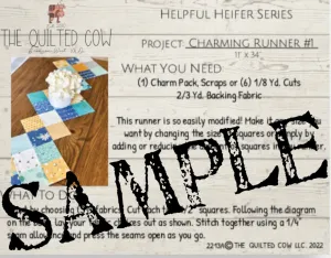 Helpful Heifer Charming Runner #1