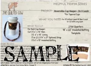 Helpful Heifer Cup Keeper