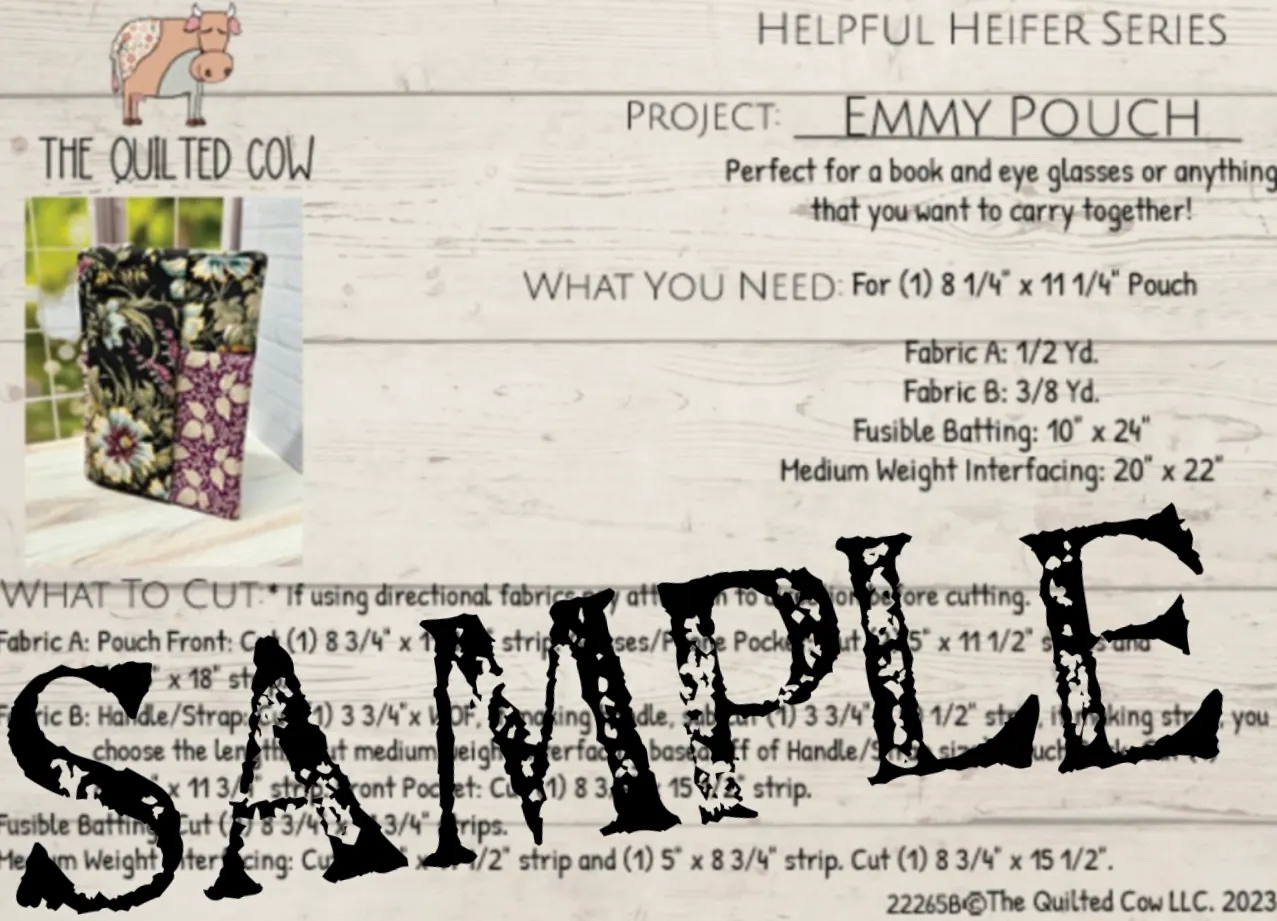 Helpful Heifer Emmy Pouch